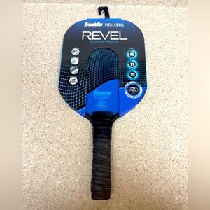FRANKLIN BLUE REVEL ALUMINUM PICKLEBALL PADDLE WITH GRIP - BRAND NEW